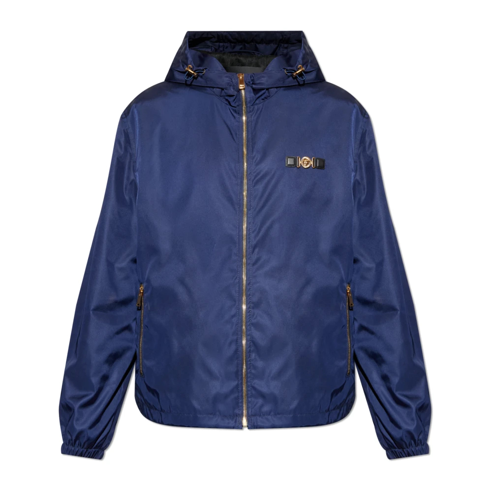 Versace Herren Blau - Kapuzenjacke - Jackets - Xl