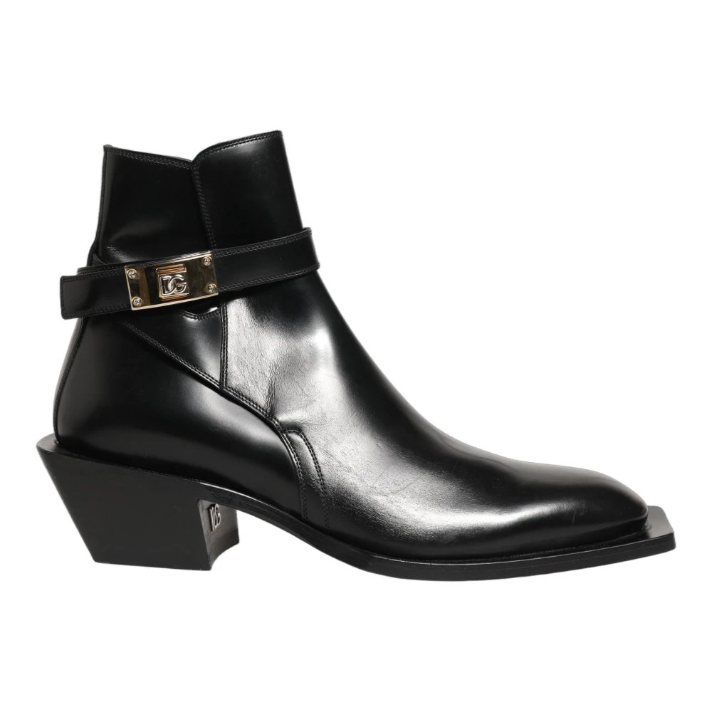 Dolce & Gabbana Herren Schwarz - Schuhe - Shoes - K - 44 Eu