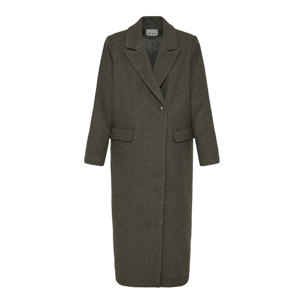 Ichi - Jacken - Coats - Damen - Grün - M