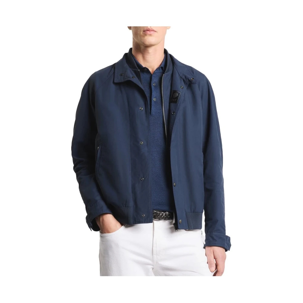 Fay Herren Blau - Bomberjacke - Jackets - M