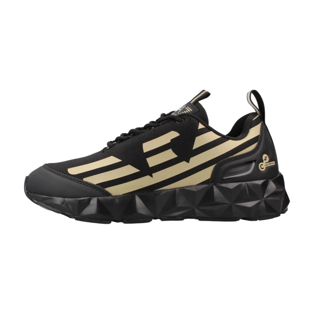Emporio Armani Ea7 Herren Schwarz - Sneakers - Shoes - K - 42 Eu