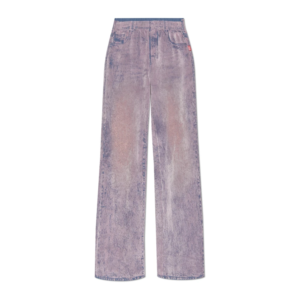 Diesel Damen Rosa - Hose P-Nerv - Trousers - 2XS