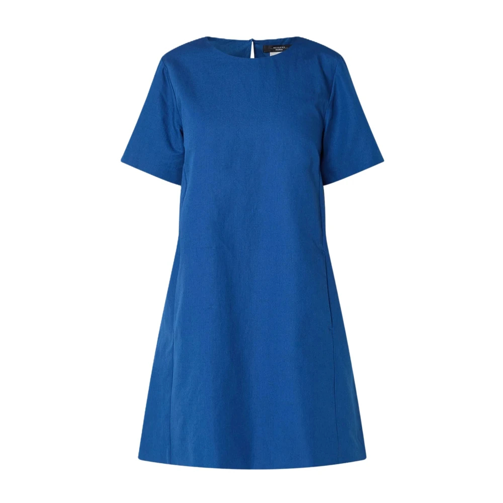 Weekend Max Mara Damen Blau - Wkdaloa Dress - Dresses - S