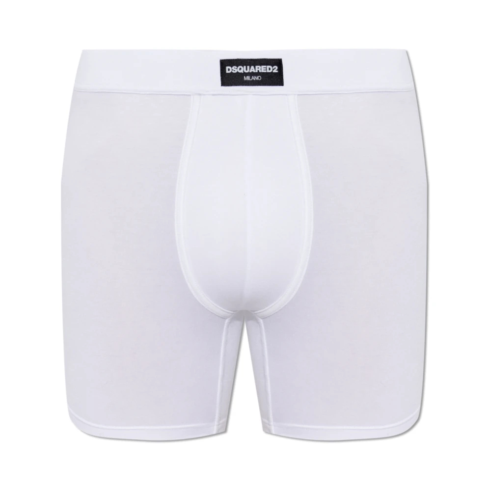Dsquared2 Herren Weiß - Logo Boxers - Underwear - S