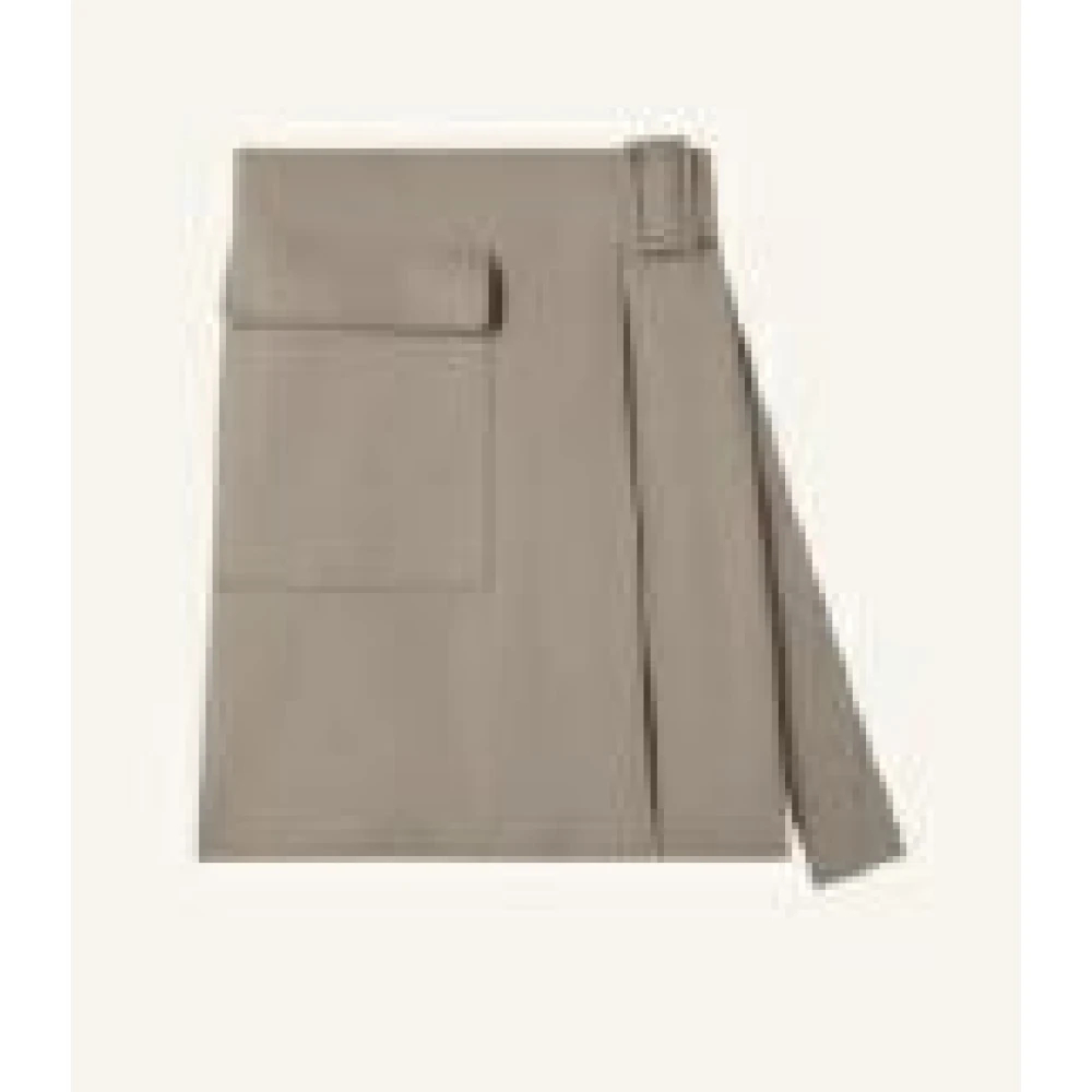 Courrèges Damen Beige - Kurzer Rock - Skirts - M