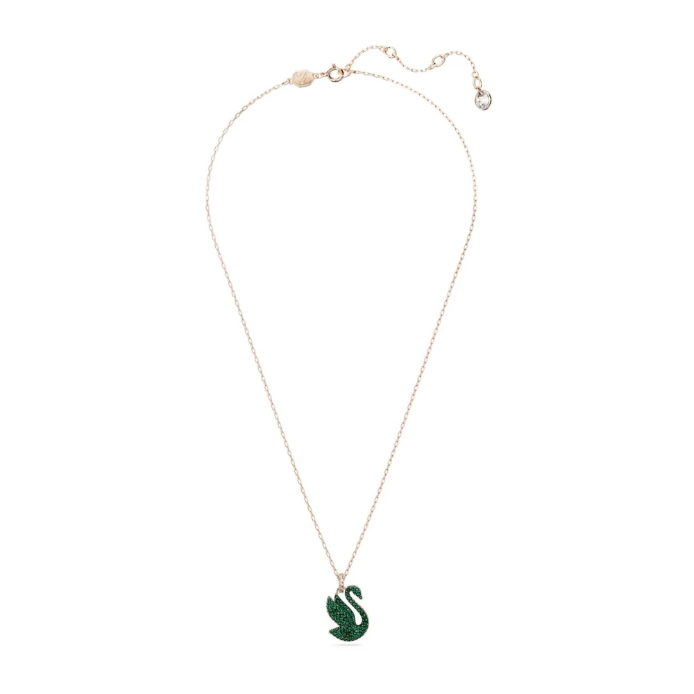 Swarovski Damen Gelb - Swan Necklace - Accessories - One Size