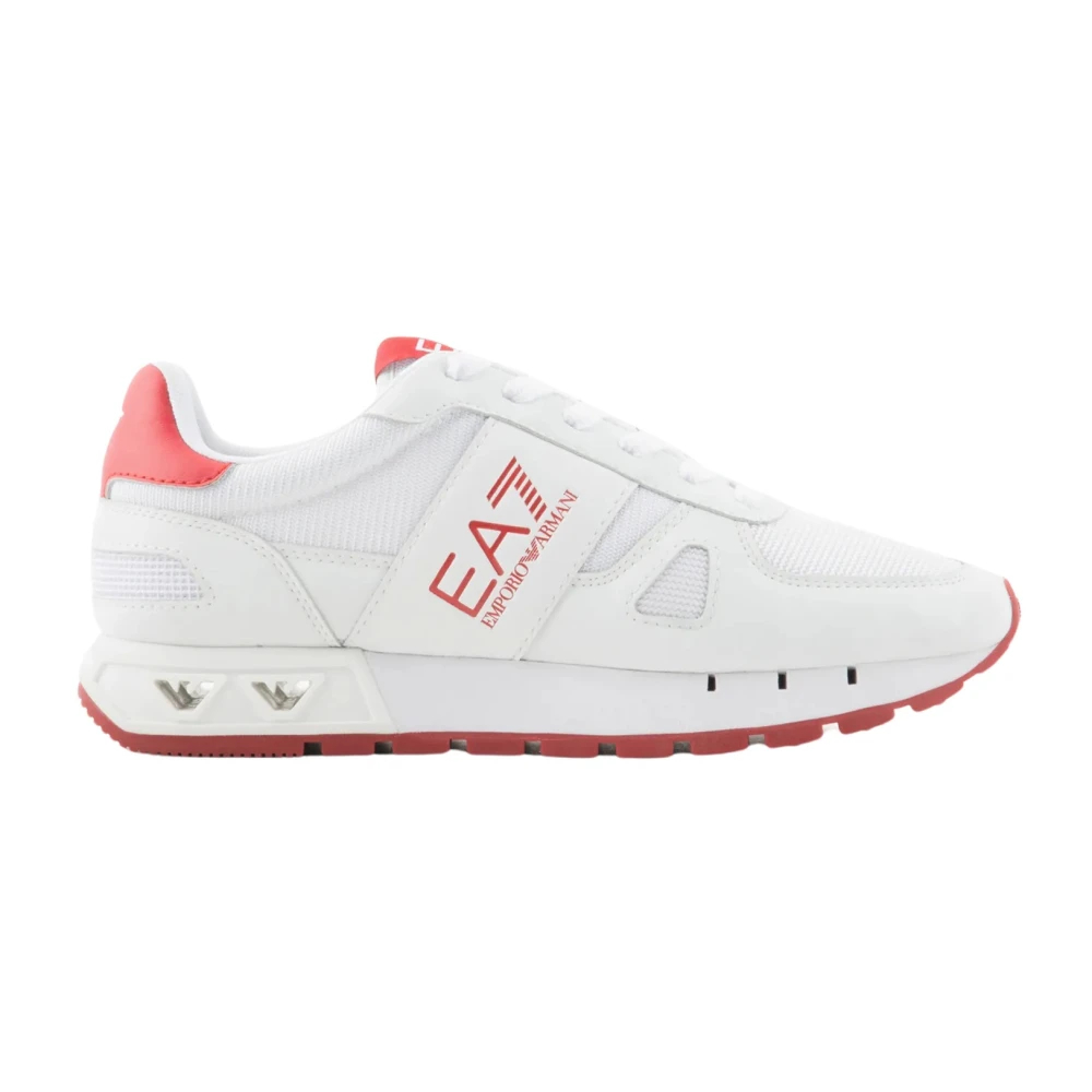 Emporio Armani Ea7 Herren Weiß - Logo Sneakers - Shoes - 41 Eu