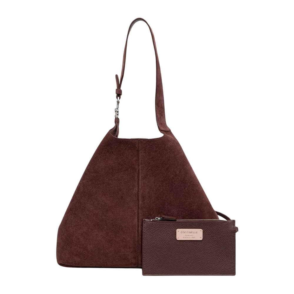 Coccinelle, Damen, Tasche, Shopper C-EASY, Violett, Rot - Bild 8