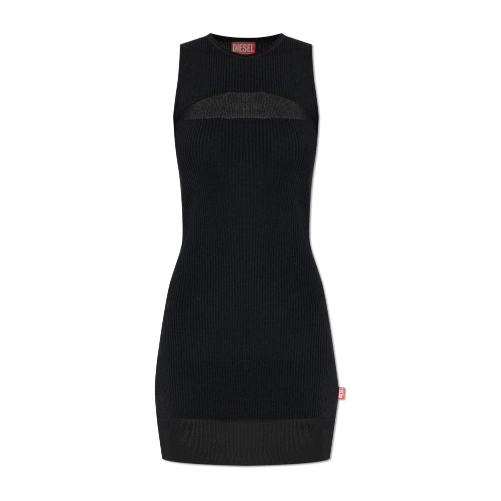 Diesel Damen Schwarz - M-Slender Kleid - Dresses - K -S