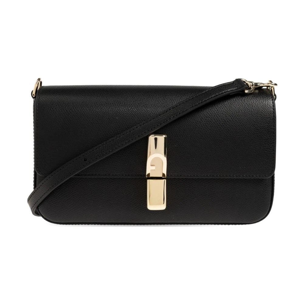 Furla, Damen, Handtasche, Iride Crossbody Bag, Schwarz - Bild 5
