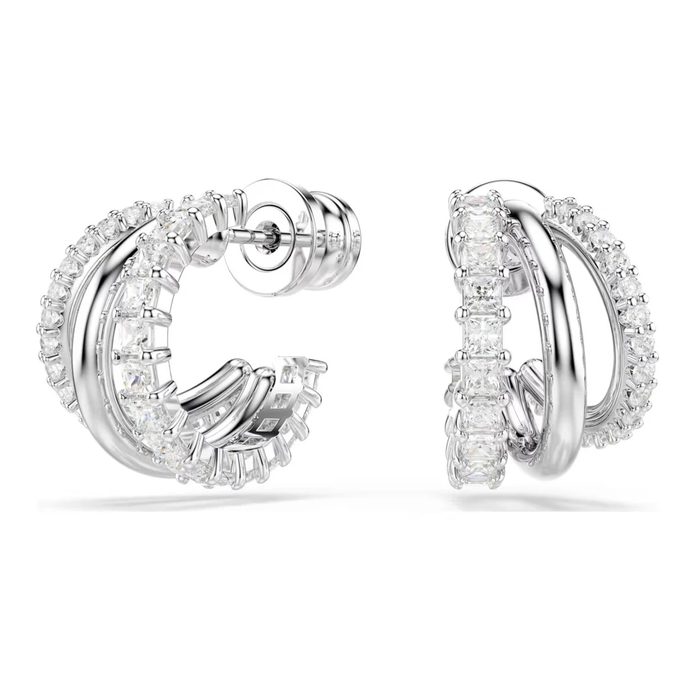 Swarovski Damen Silberfarben Ohrringe Hyperbola 5737110 - Bild 6