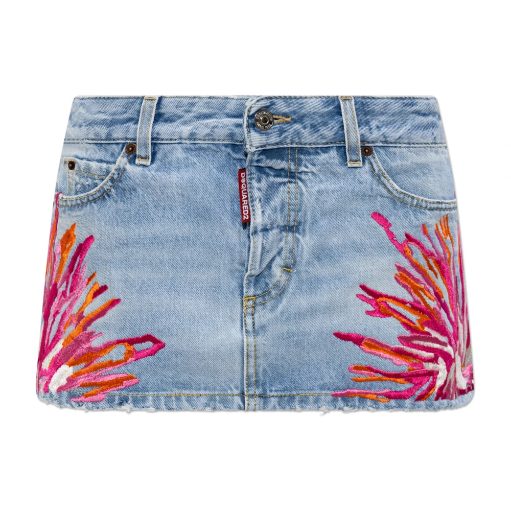 Dsquared2 Damen Blau - Denimrock - Skirts - Xs