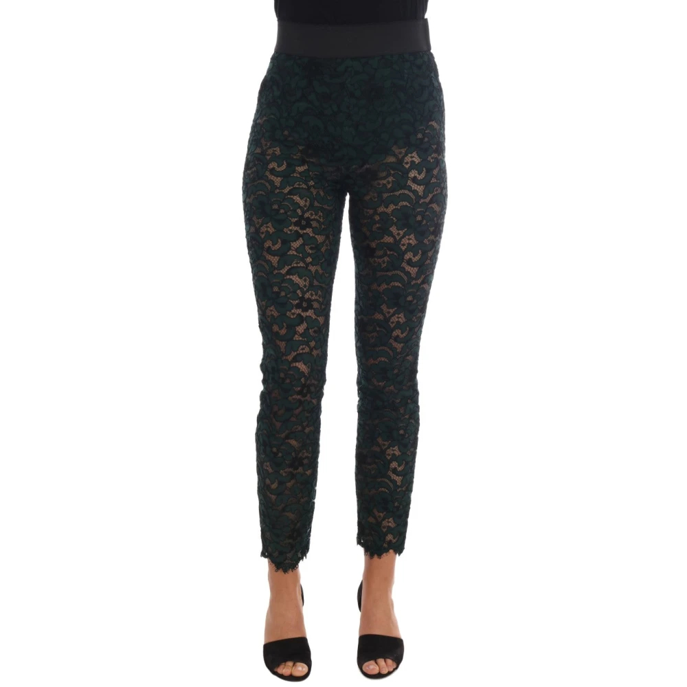 Dolce & Gabbana Damen Grün - Leggings - Trousers - 2XS