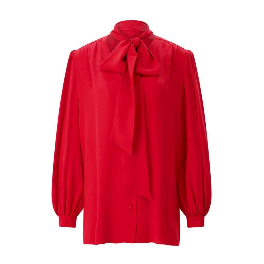Valentino , Damen, Blusen & Hemden, Rot, L - Bild 6