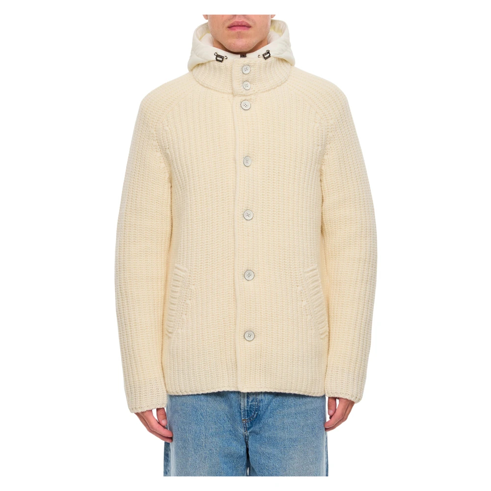 Herno Herren Weiß - Cardigans - Knitwear - Xl