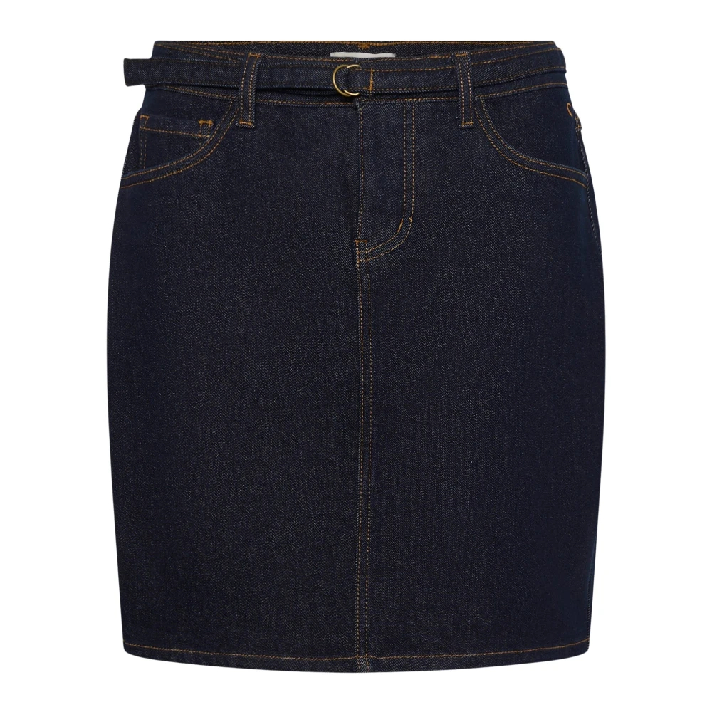 VAN GRAAF Cream Damen Denim Rock Crea Baumwolle Blau, Größe 34 - Bild 4