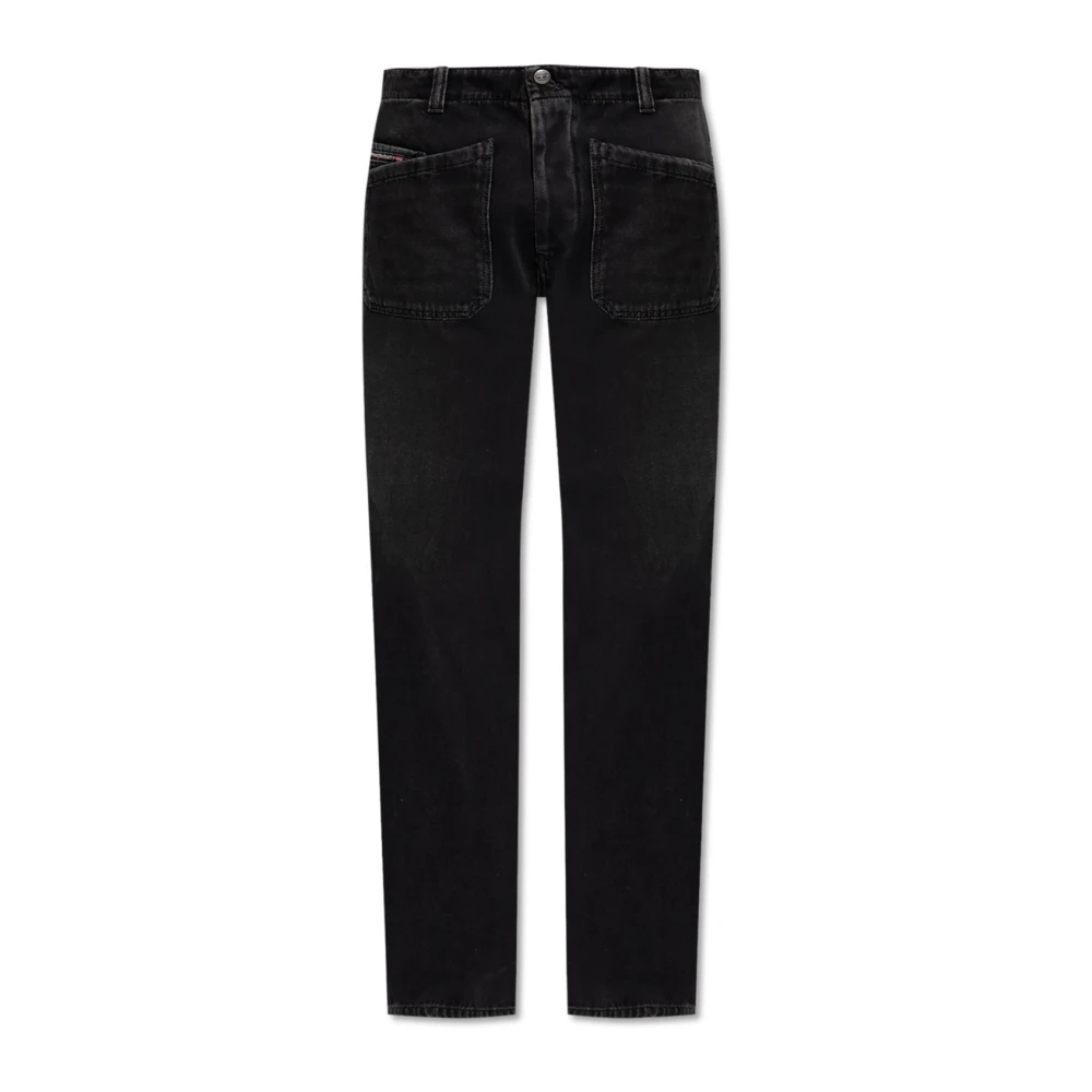 Diesel Herren Schwarz - Jeans D-Mori L.32 - Jeans - K - W34 L32