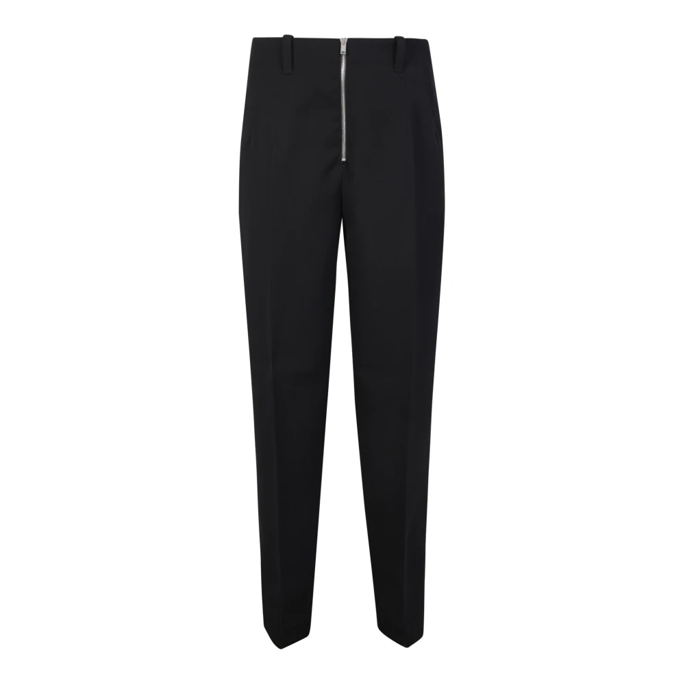 Jil Sander Herren Schwarz - Zip Hose - Trousers - K - M