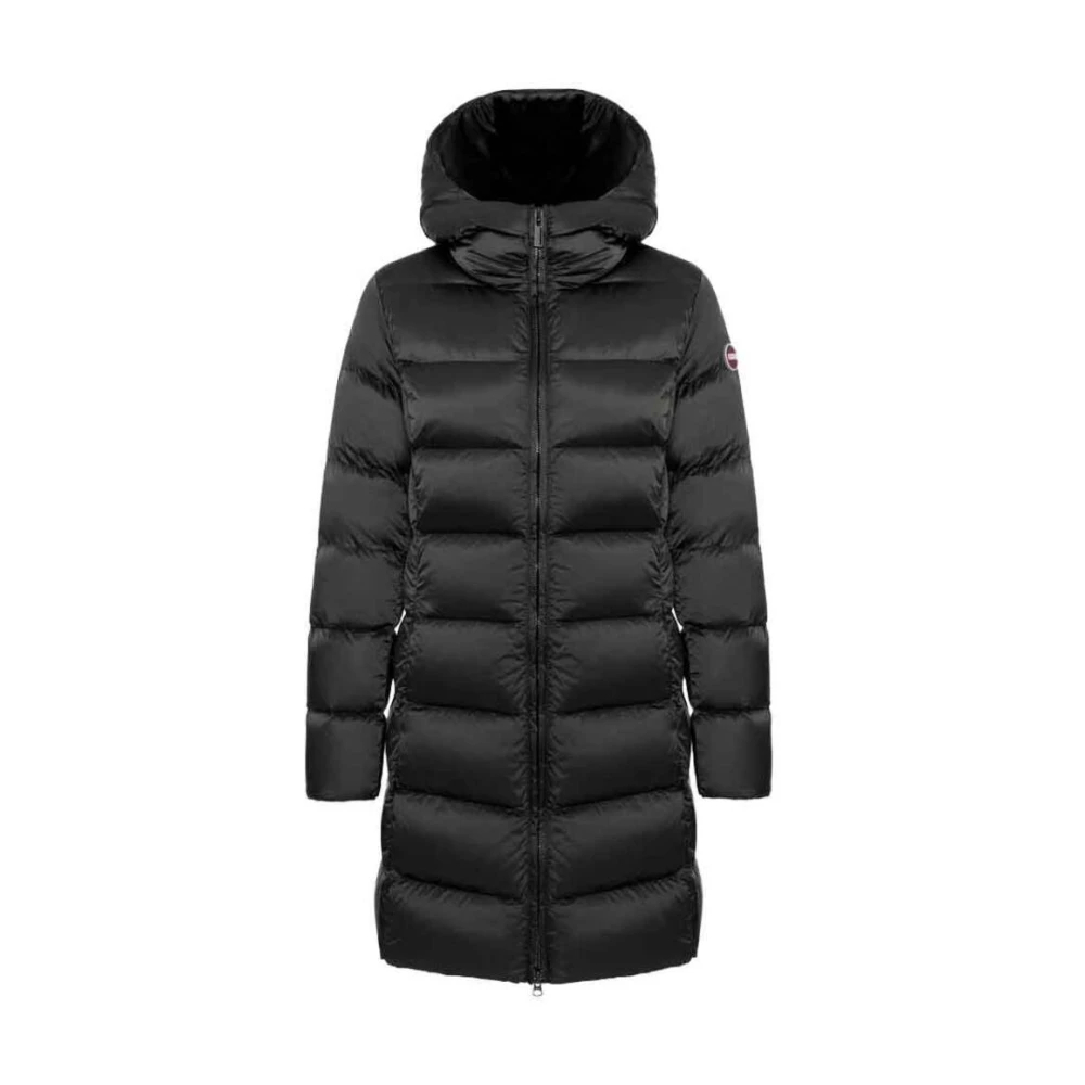 Colmar Damen Schwarz - Long Daunenjacke - Sport - K - 2XL