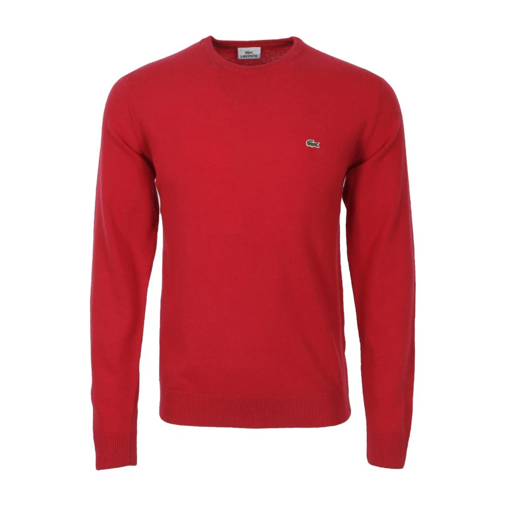 Lacoste Herren Rot - Rundhals-Pullover - Knitwear - Xs