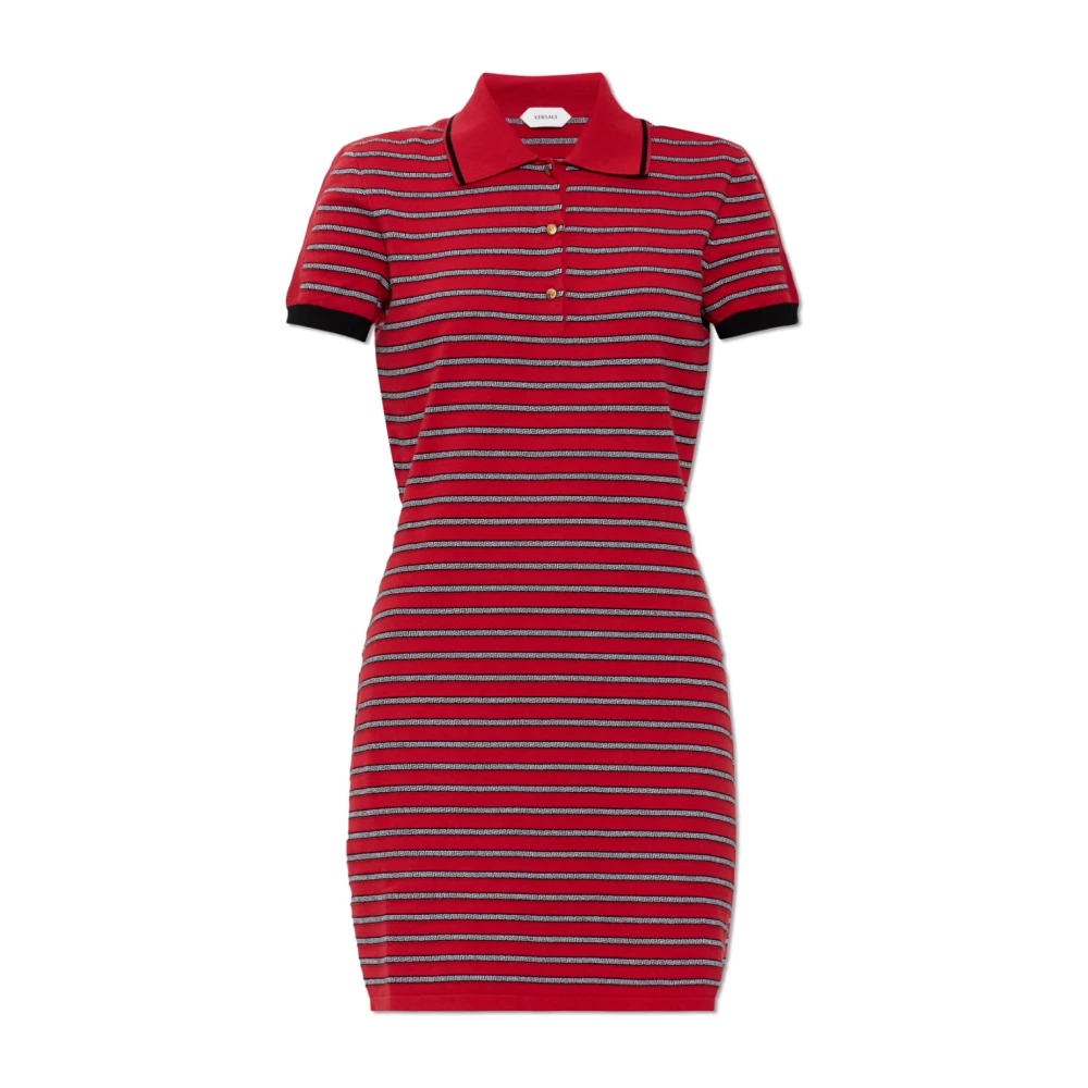 Versace Damen Rot - Polo Dress - Dresses - M