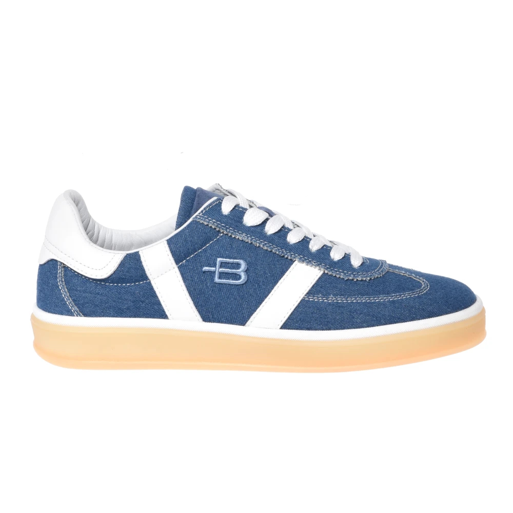 Baldinini - Denim Sneaker - Shoes -Damen -Blau -36 Eu