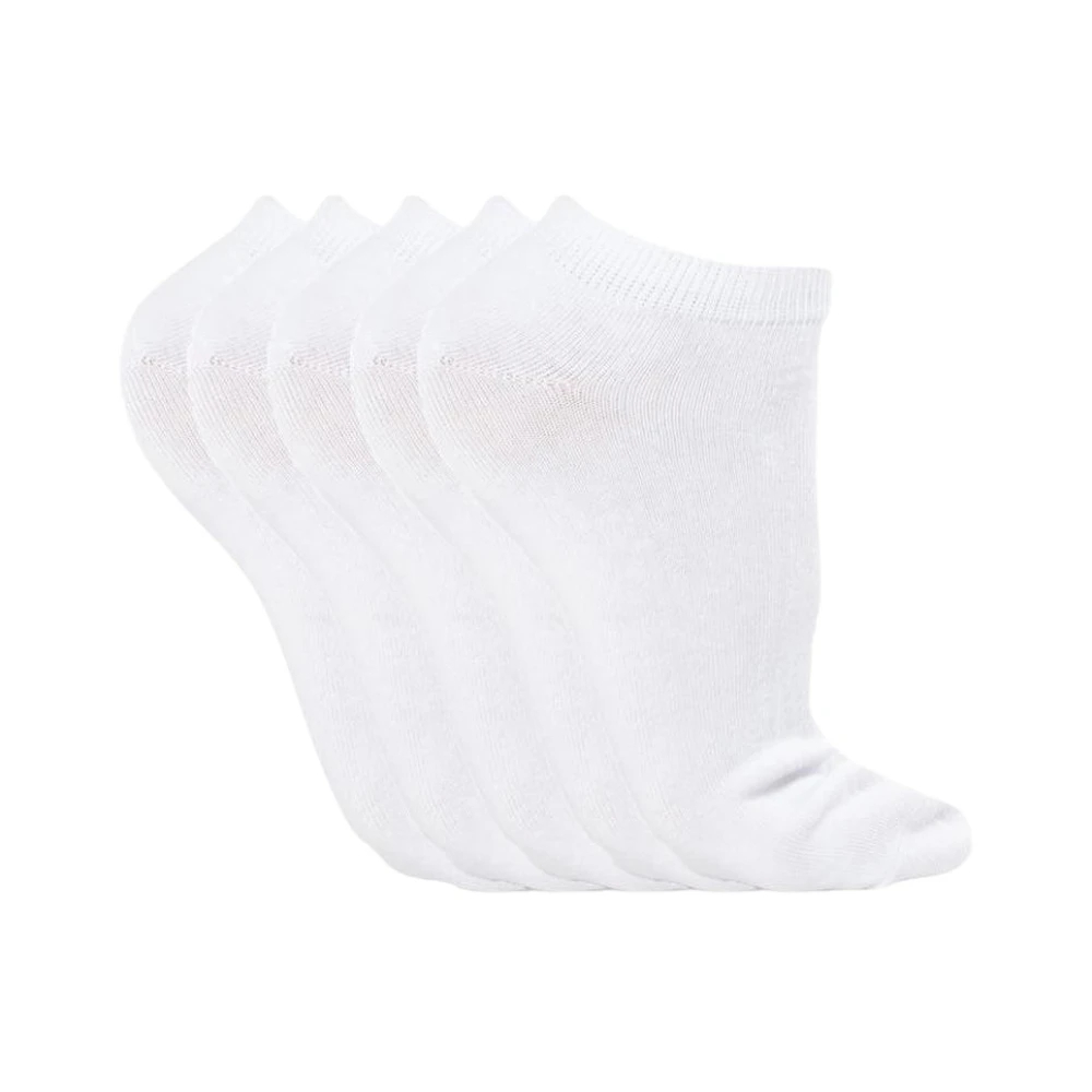 Jack & Jones Herren Weiß Kurzsocken "Jacdongo Socks 5 Pack Noos", Baumwollmischung, Uni, Socken - Bild 13