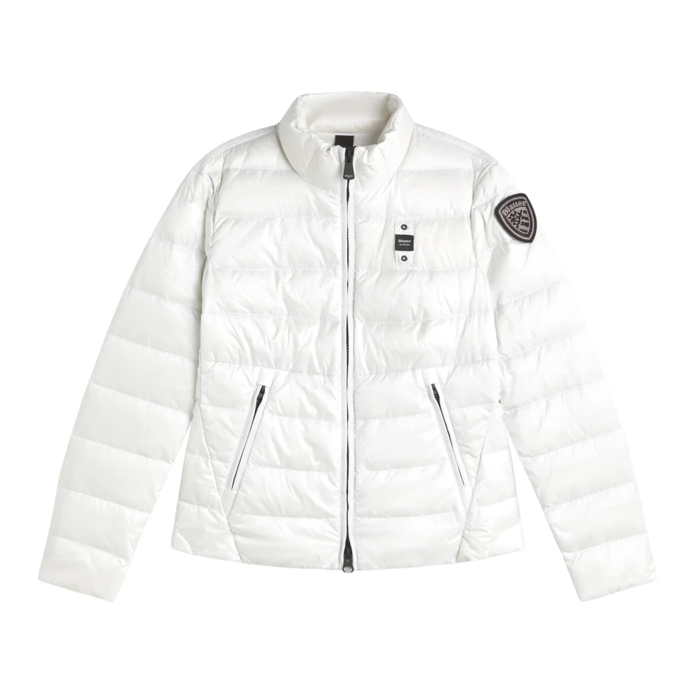 Blauer Damen Weiß - Vale Daunenjacke - Jackets - M