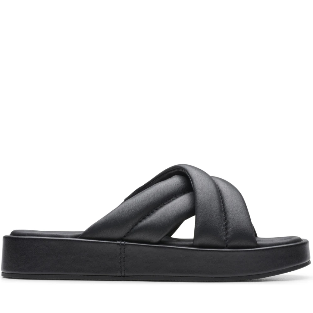 Clarks Damen Schwarz Pantoletten Alda Glide 26179276 38 - Bild 4