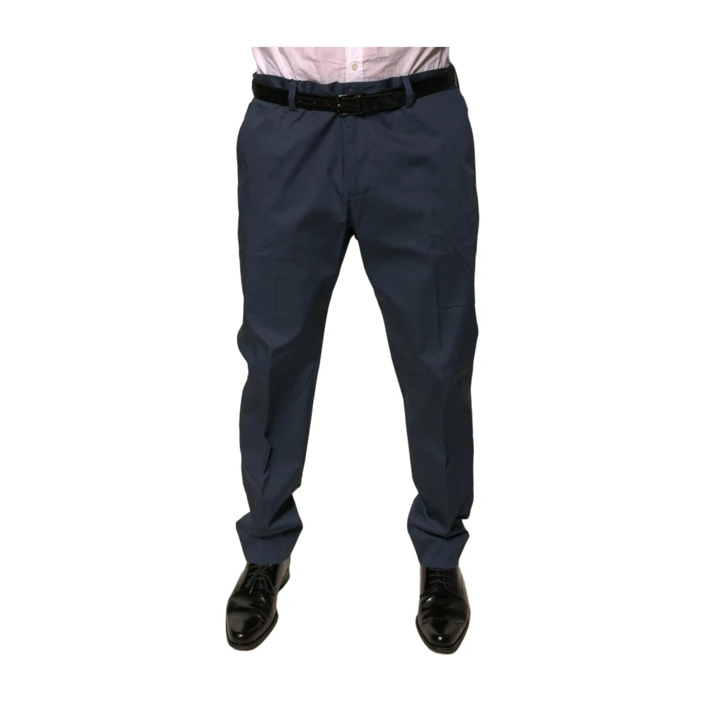 Dolce & Gabbana Herren Blau - Skinny Anzughose - Trousers - 2XL