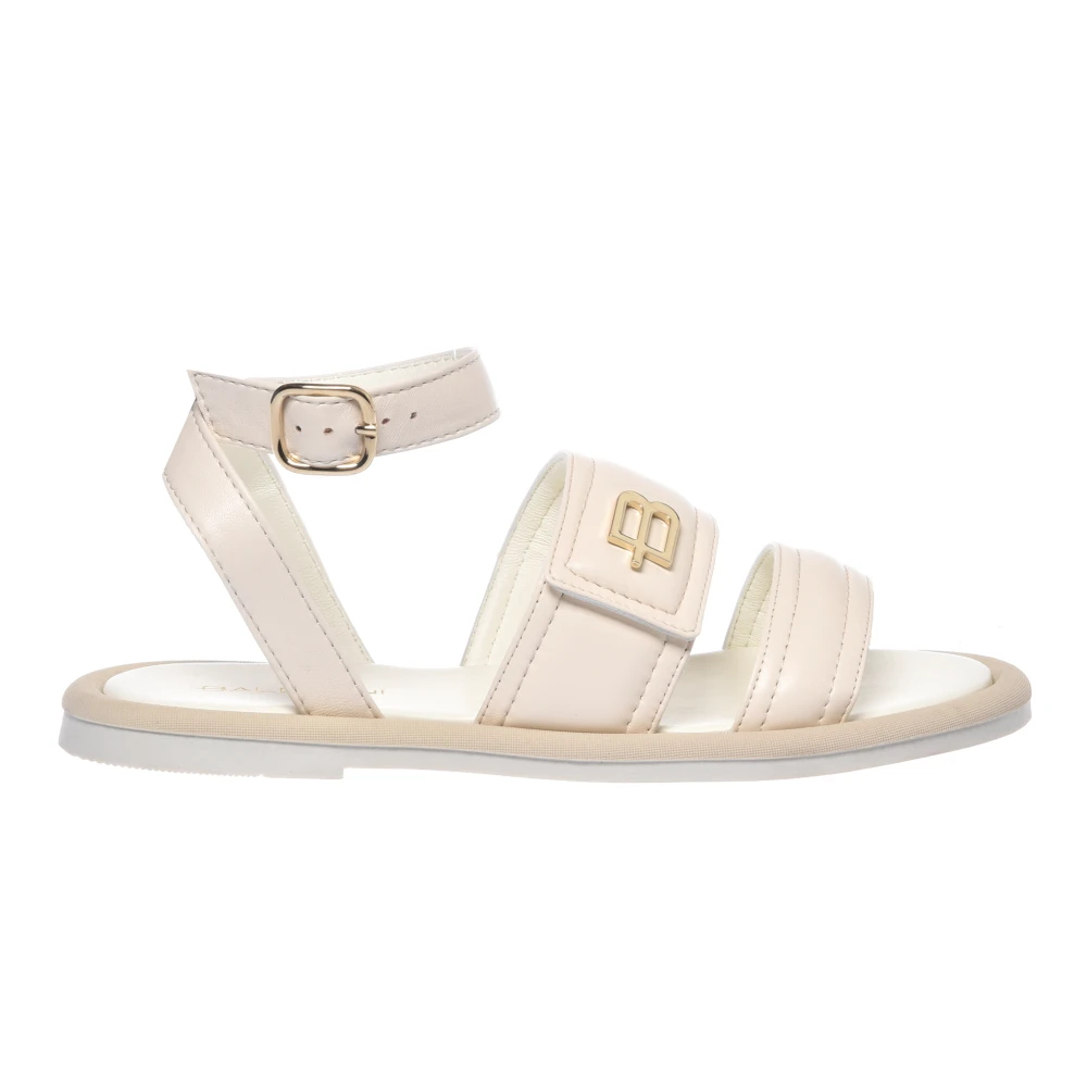 Baldinini Damen Weiß - Nappa Sandale - Shoes - 41 Eu