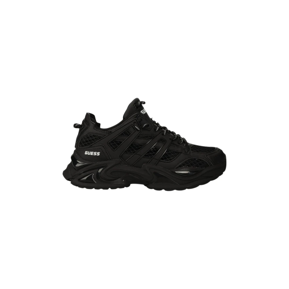 Guess Damen Schwarz Sneakers Belluna Fljbll Ele12 37 - Bild 3