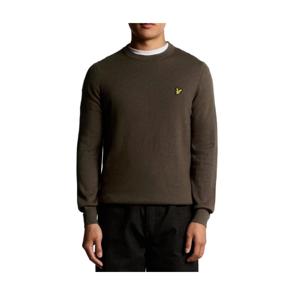 Lyle & Scott Marron Merinowolle Pullover - Bild 5