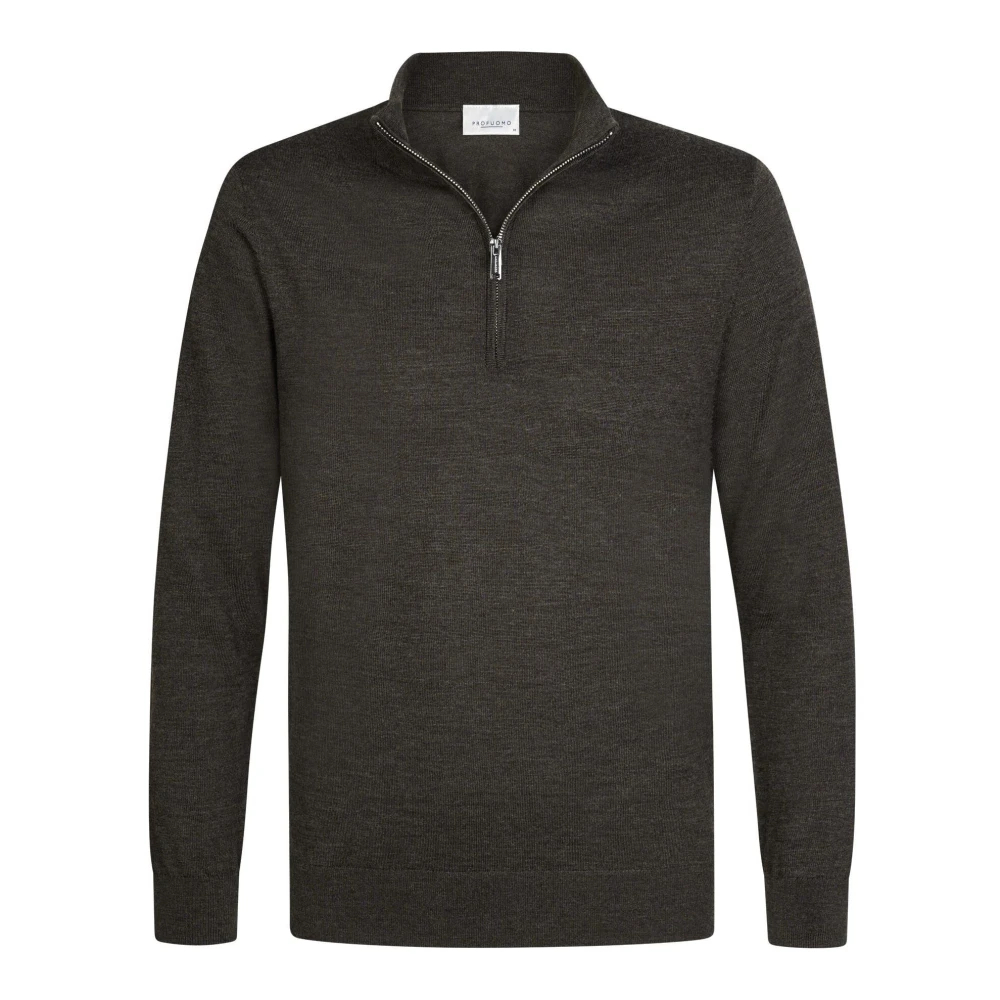 Profuomo Merino Extra Fine Half-Zip Sweater - Bild 8