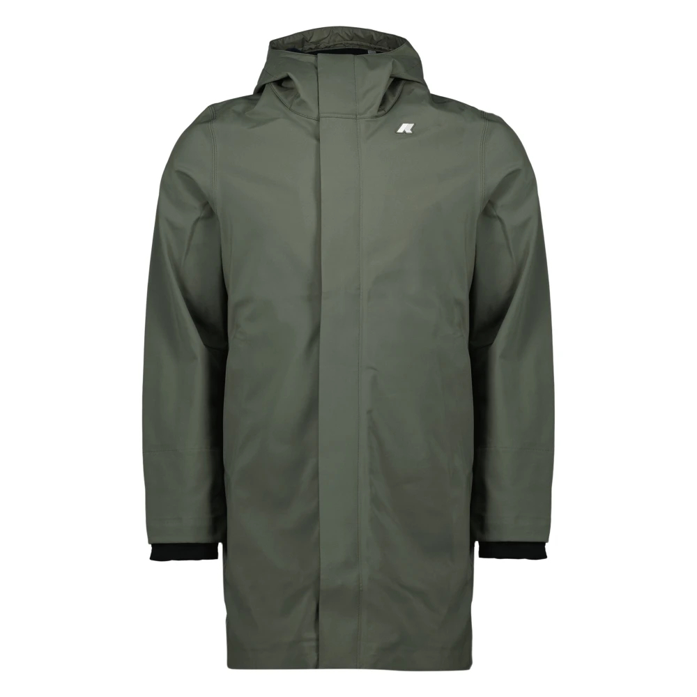 K-Way Herren Grün - Thomas Bonded Parka - Coats - S