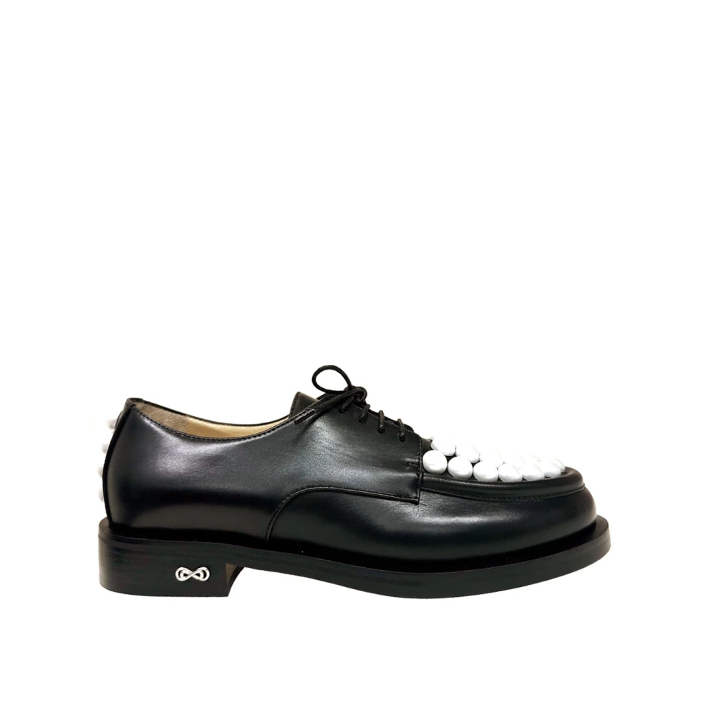 Mach & Mach Damen Schwarz - Klassische E Loafer - Shoes - K - 37 Eu
