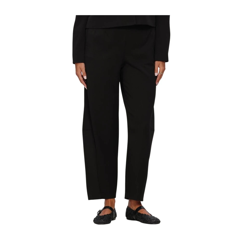 Object - Objlisa Hw Ankel Barrel Pant - Trousers - Damen - Schwarzk - Xl - Bild 3