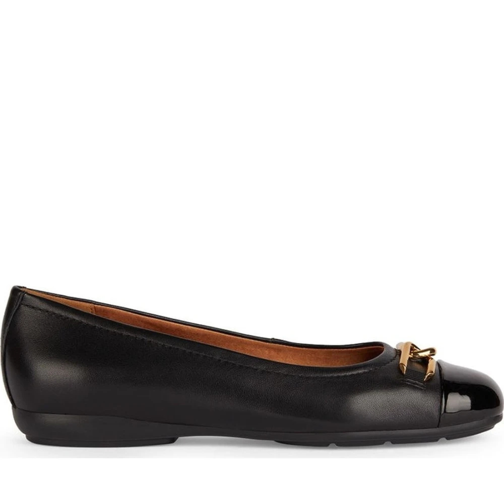 Geox Damen Schwarz - E Ballerinas Für - Shoes - K - 36 Eu