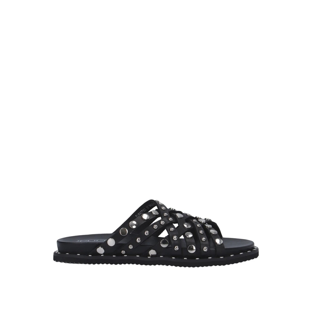 Cult - Roshelle Leder-Sandalen - Shoes - Damen - Schwarzk - 39 Eu