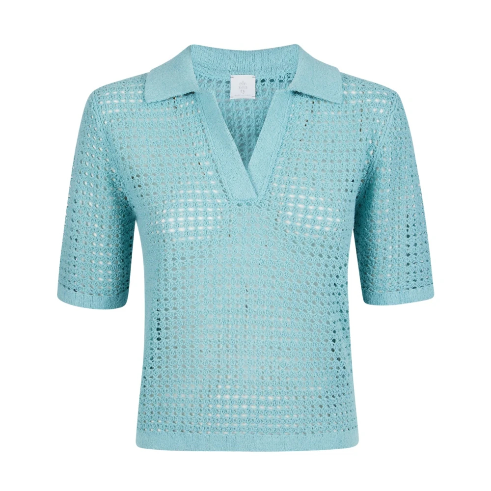 Eleventy Damen Grün - Polo In Strick - Knitwear - S
