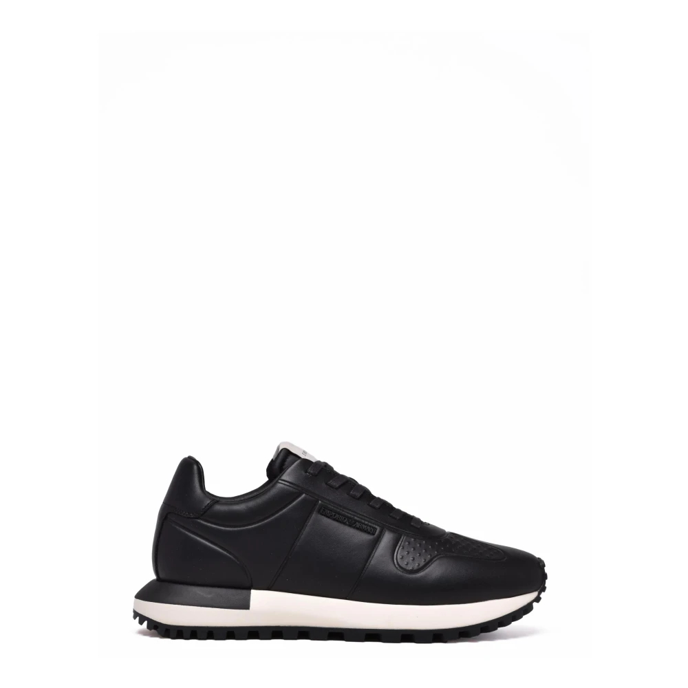 Emporio Armani Herren Schwarz - Sneakers - Shoes - K -44 Eu