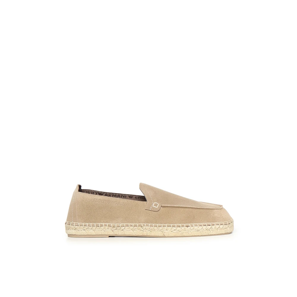 Emporio Armani Herren Beige - Espadrilles - Shoes - 44 Eu