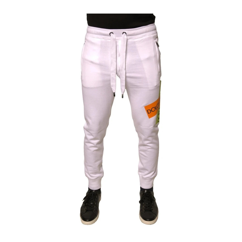 Dolce & Gabbana Herren Weiß - Jogginghose - Trousers - Xs