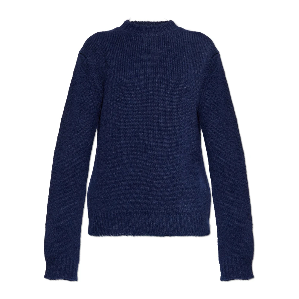 Jil Sander Damen Blau - Rundhalspullover - Knitwear - M