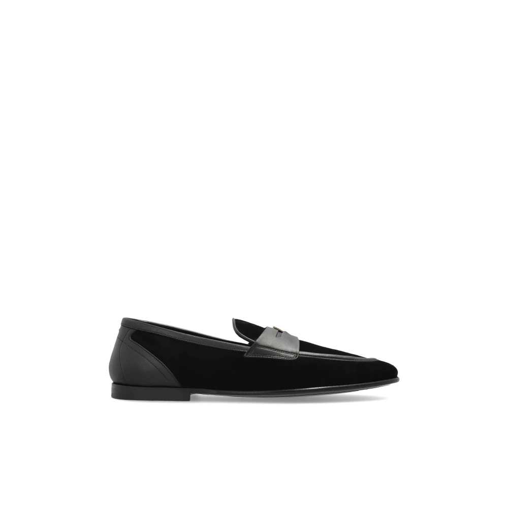Dolce & Gabbana Herren Schwarz - Loafers - Shoes - K - 42 Eu