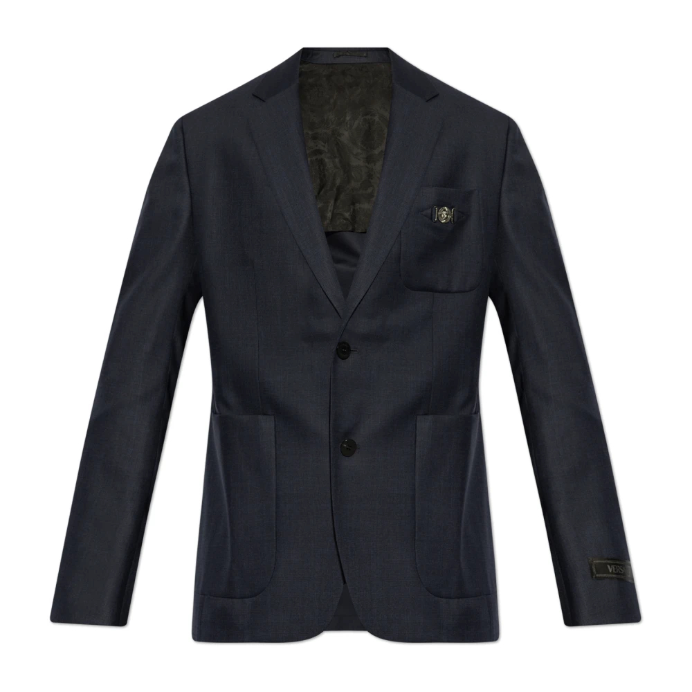 Versace Herren Blau - Wollblazer - Jackets - M