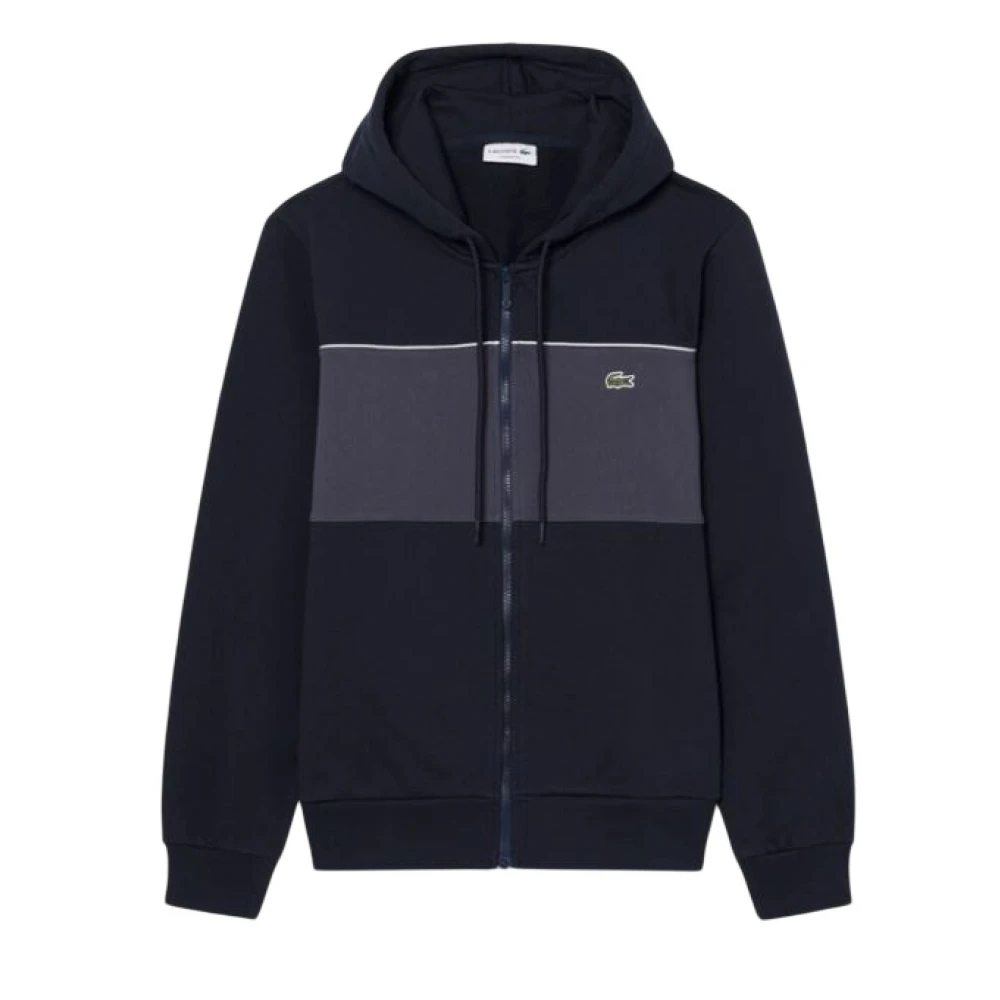 Lacoste Herren Schwarz - Zip-Hoodie - Sweatshirts & Hoodies - K - S