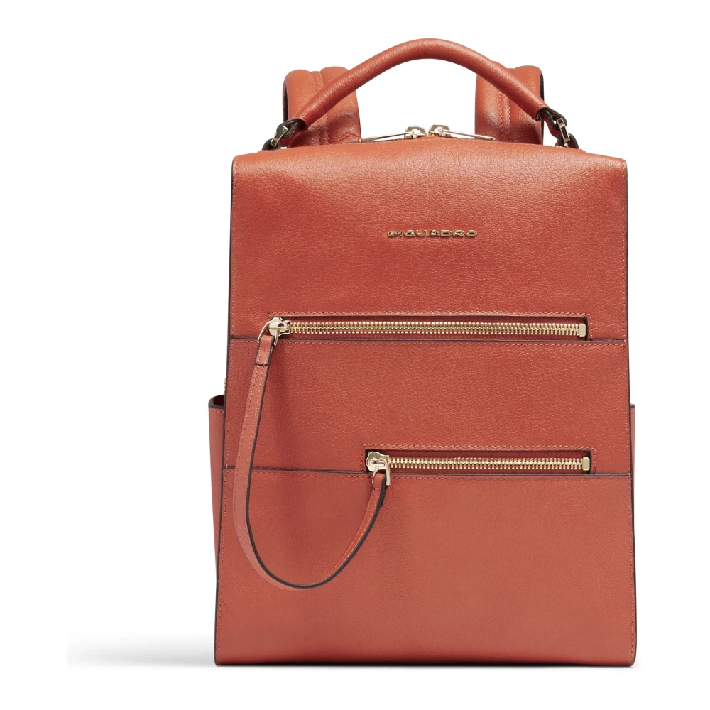 Piquadro Damen Orange - W140 Backpack - Bags - One Size