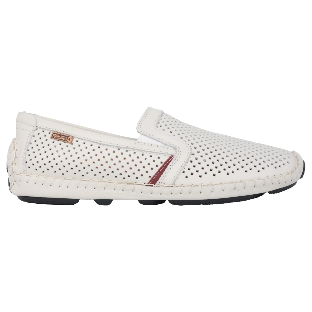 Pikolinos - Klassische Leder Mokassin Schuhe - Shoes - Herren - Weiß - 45 Eu - Bild 5