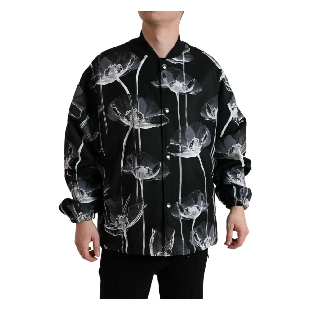 Dolce & Gabbana Herren Schwarz - Bomberjacke - Jackets - K - 2XL
